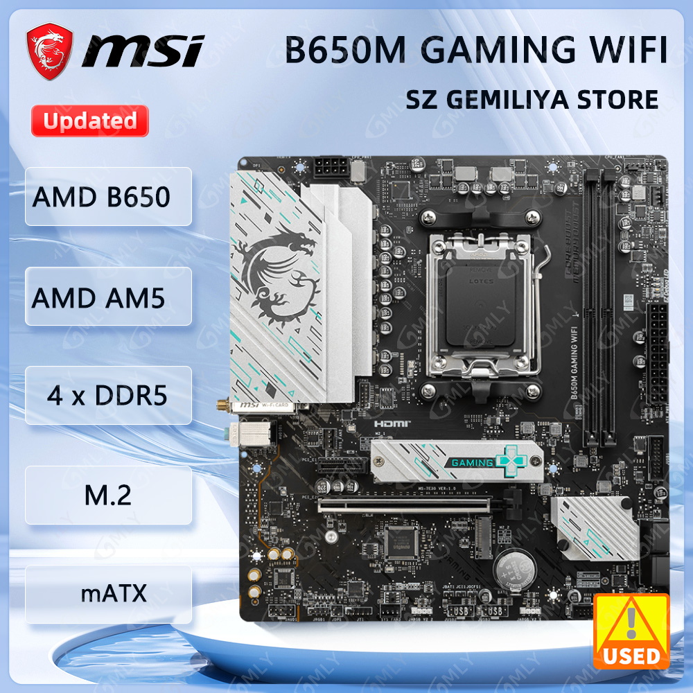 X870E Atx Motherboard - MSI B650M GAMING WIFI Moederbord Socket